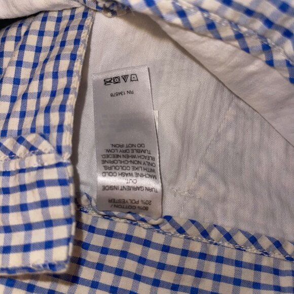 Vineyard Vines Mens Shorts Size 28 Blue Plaid Chino Breaker Pockets New - Picture 9 of 13